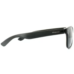 Polaroid Polarised|Rectangle^Sunglasses PLD 1015/S D28 Y2 Shiny Black Grey Polarized
