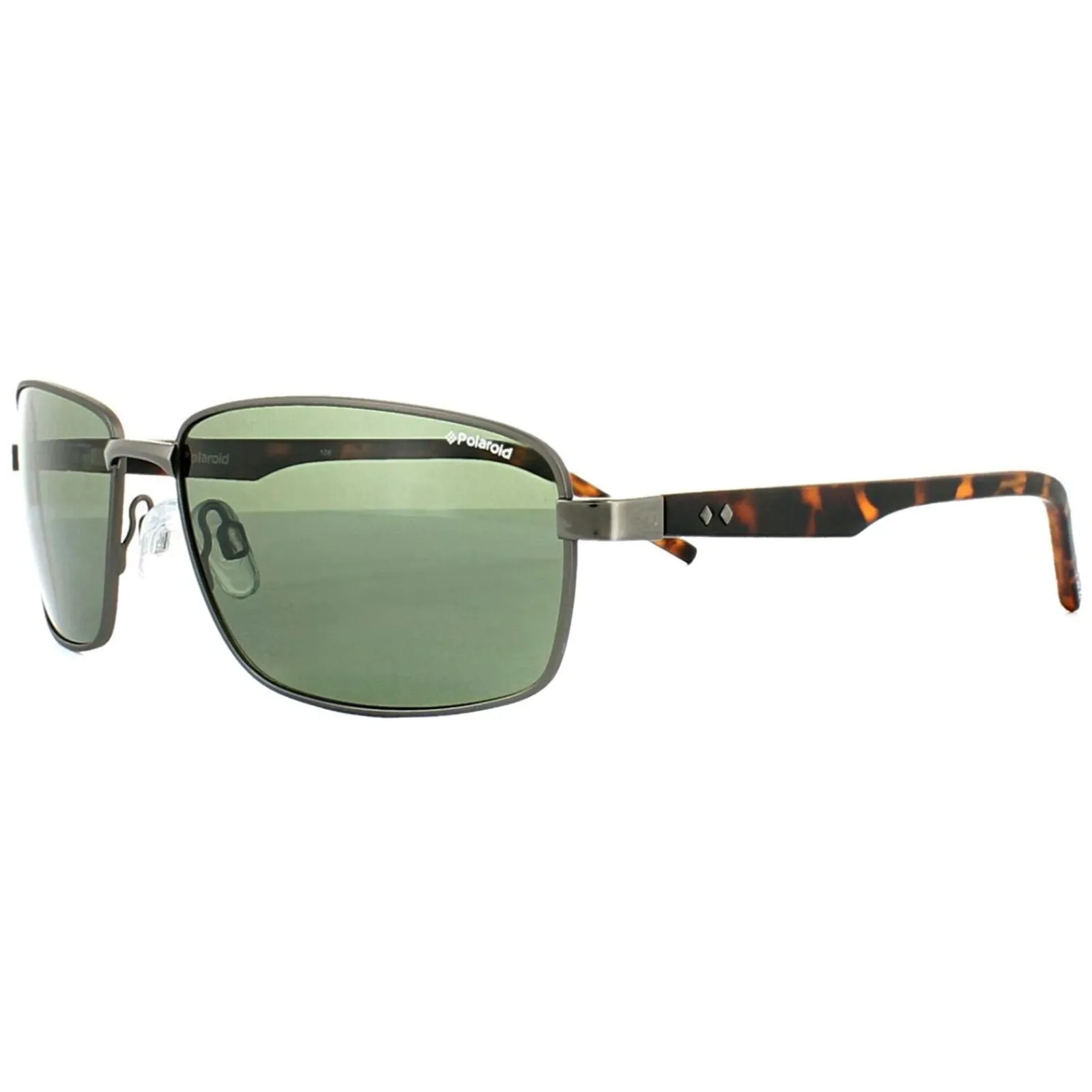 Polaroid Polarised^Sunglasses PLD 2041/S VXT RC Silver Havana Green Polarized