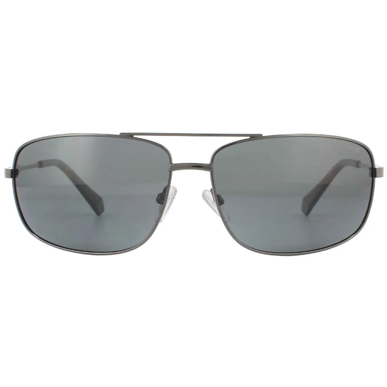 Polaroid Polarised|Rectangle^Sunglasses PLD 2101/S KJ1 M9 Dark Ruthenium Grey Polarized