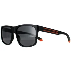 Polaroid Rectangle|Polaroid^Sunglasses PLD 2149/S 8LZ M9 Black Orange Grey Polarized
