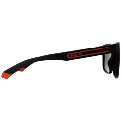 Polaroid Rectangle|Polaroid^Sunglasses PLD 2149/S 8LZ M9 Black Orange Grey Polarized