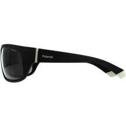 Polaroid Polarised|Wrap^Sunglasses PLD 2125/S 08A M9 Black Grey Grey Polarized