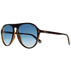 Polaroid Polarised|Aviator^Sunglasses PLD 6225/S 086 Z7 Havana Blue Gradient Polarized