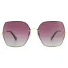 Polaroid Polarised^Sunglasses PLD 4091/S S9E JR Gold Violet Burgundy Gradient Po