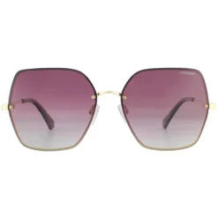 Polaroid Polarised^Sunglasses PLD 4091/S S9E JR Gold Violet Burgundy Gradient Po