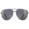 Polaroid Polarised|Aviator^Sunglasses PLD 4126/S KJ1 C3 Dark Ruthenium Grey Polarized