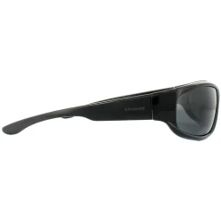 Polaroid Polarised|Wrap^Sunglasses PLD 3017/S D28 Y2 Shiny Black Grey Polarized