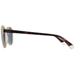 Polaroid Round|Polaroid^Sunglasses PLD 4153/S 40G C3 Yellow Grey Polarized