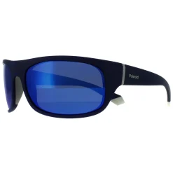 Polaroid Polarised|Wrap^Sunglasses PLD 2125/S XW0 5X Blue Grey Blue Mirror Polarized
