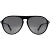 Polaroid Polarised|Aviator^Sunglasses PLD 6225/S 807 M9 Black Grey Polarized