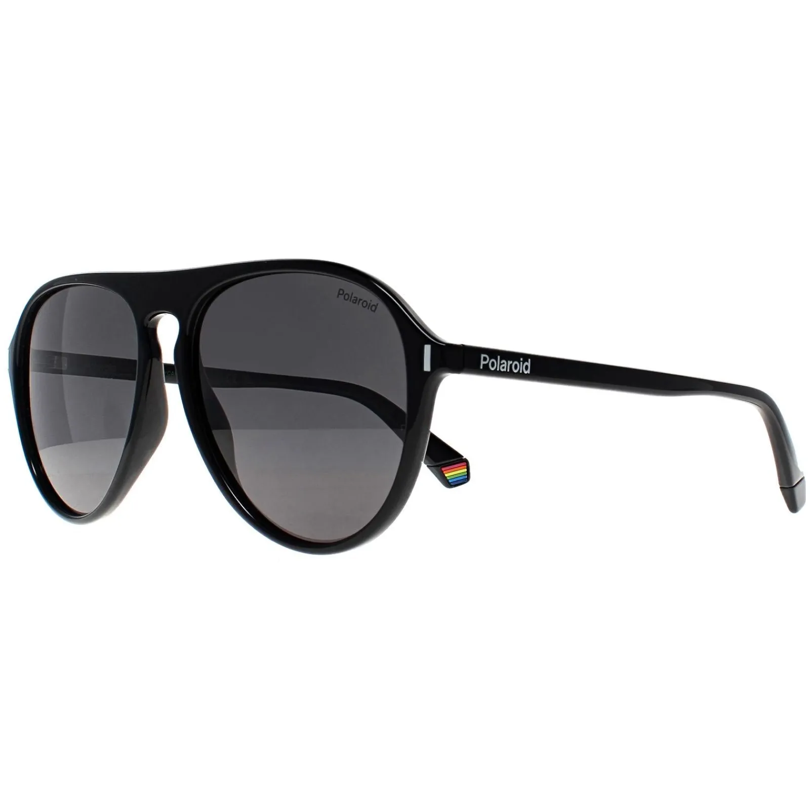 Polaroid Polarised|Aviator^Sunglasses PLD 6225/S 807 M9 Black Grey Polarized