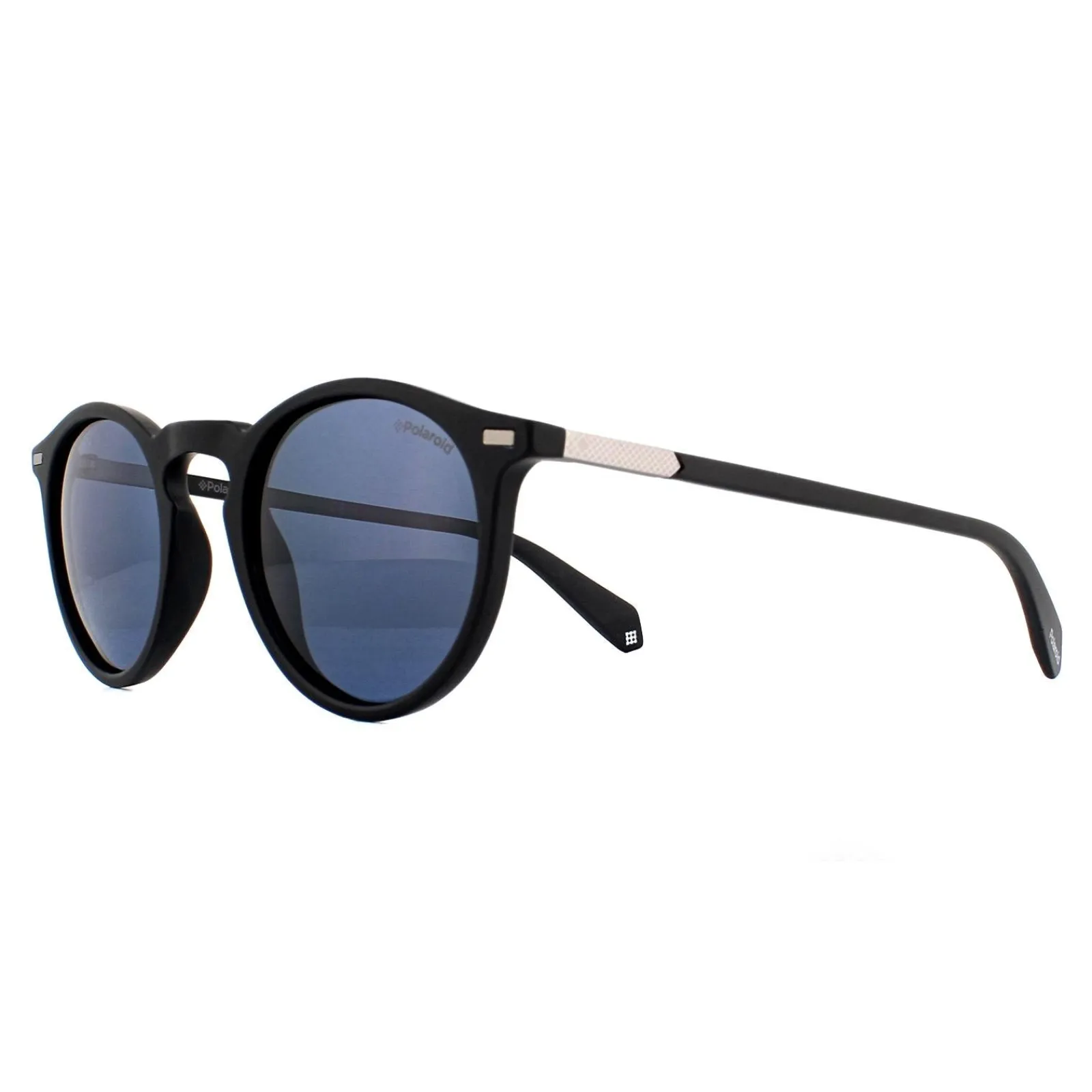 Polaroid Polarised|Round^Sunglasses PLD 2086/S 003 C3 Matte Black Grey Polarized