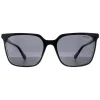 Polaroid Polarised|Rectangle^Sunglasses PLD 4163/S 7C5 M9 Black Crystal Grey Polarized