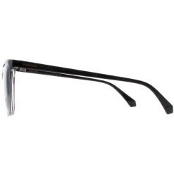 Polaroid Polarised|Rectangle^Sunglasses PLD 4163/S 7C5 M9 Black Crystal Grey Polarized