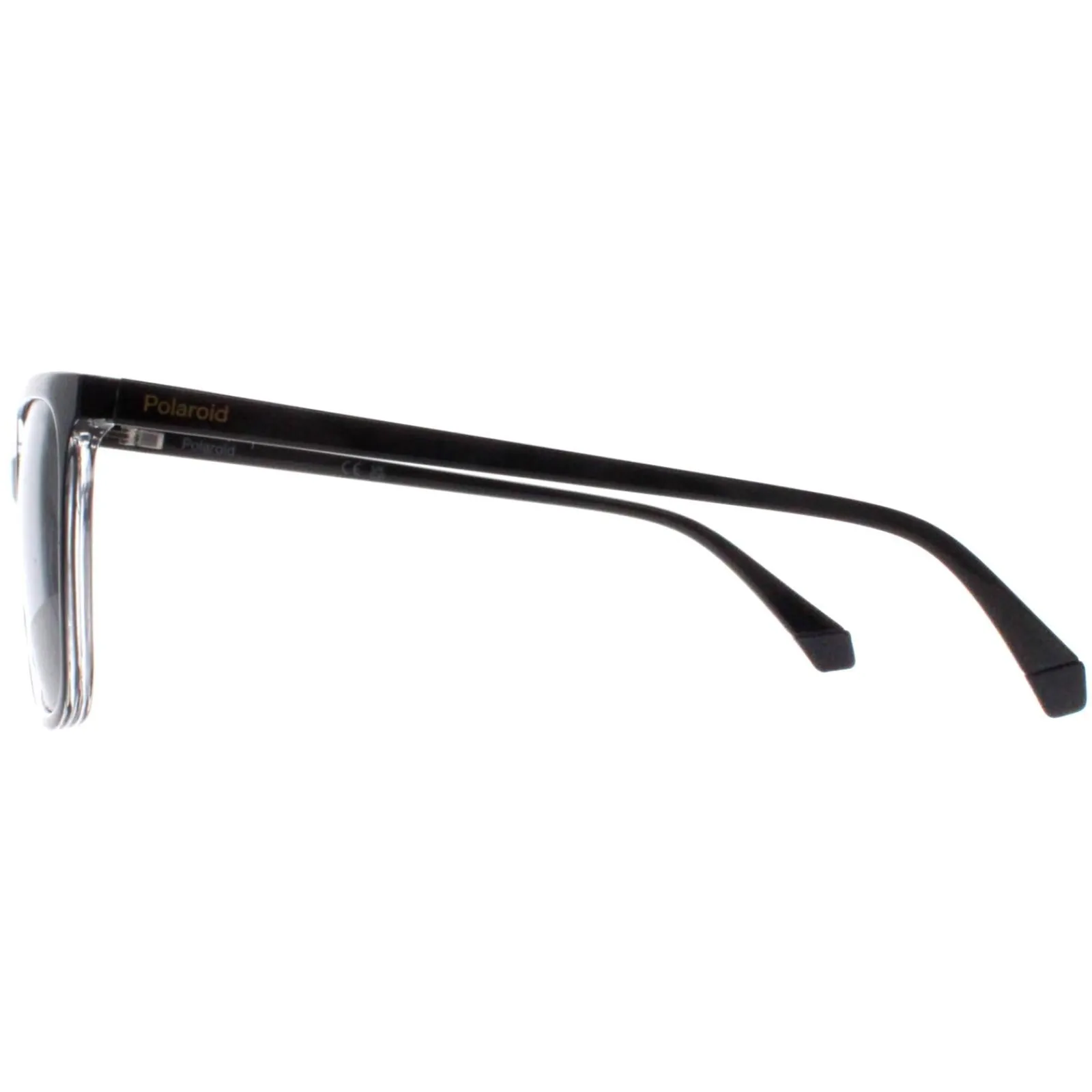 Polaroid Polarised|Rectangle^Sunglasses PLD 4163/S 7C5 M9 Black Crystal Grey Polarized