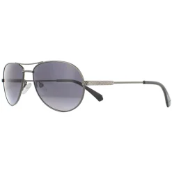 Polaroid Polarised|Aviator^Sunglasses PLD 2100/S/X R80 WJ Semi Matte Dark Ruthenium Grey