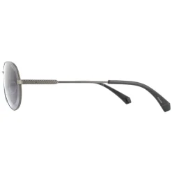 Polaroid Polarised|Aviator^Sunglasses PLD 2100/S/X R80 WJ Semi Matte Dark Ruthenium Grey