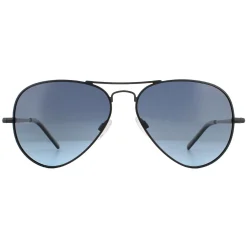 Polaroid Polarised|Aviator^Sunglasses PLD 1017/S 003 WJ Matte Black Grey Gradient Polari