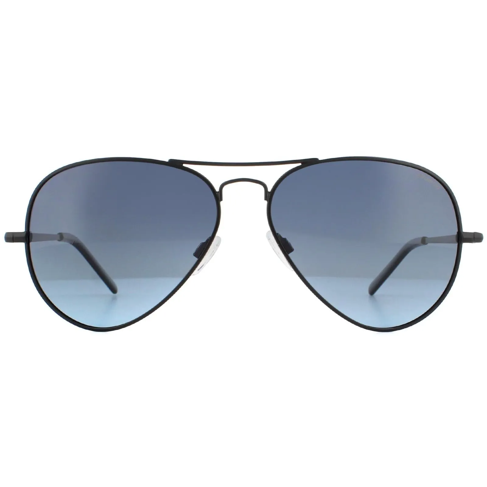 Polaroid Polarised|Aviator^Sunglasses PLD 1017/S 003 WJ Matte Black Grey Gradient Polari