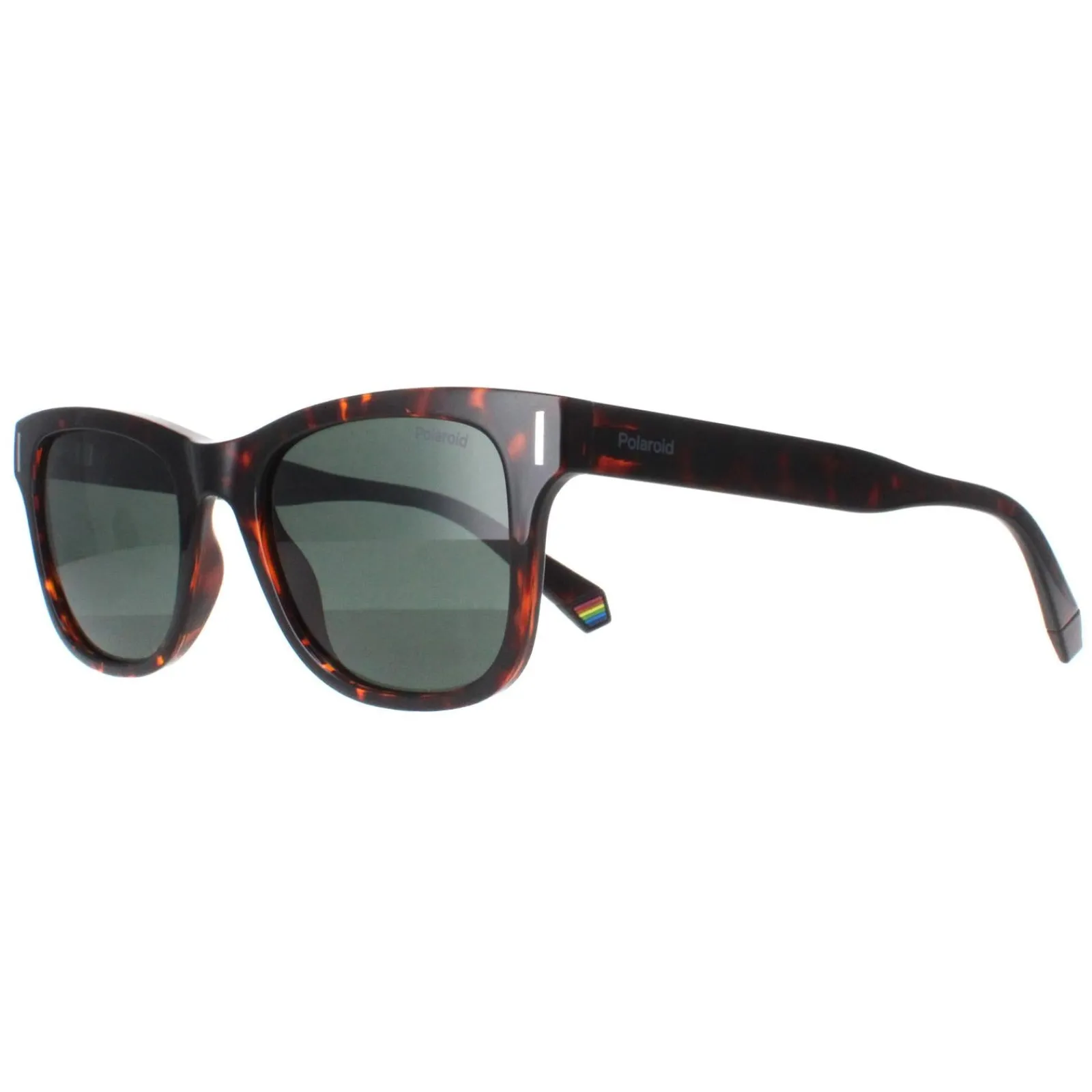 Polaroid Polarised|Rectangle^Sunglasses PLD 6206/S 086 UC Havana Green Polarized