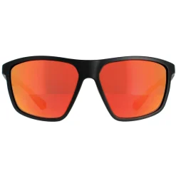 Polaroid Polarised|Wrap^Sunglasses PLD 7040/S 71C OZ Black Yellow Red Mirror Polarize