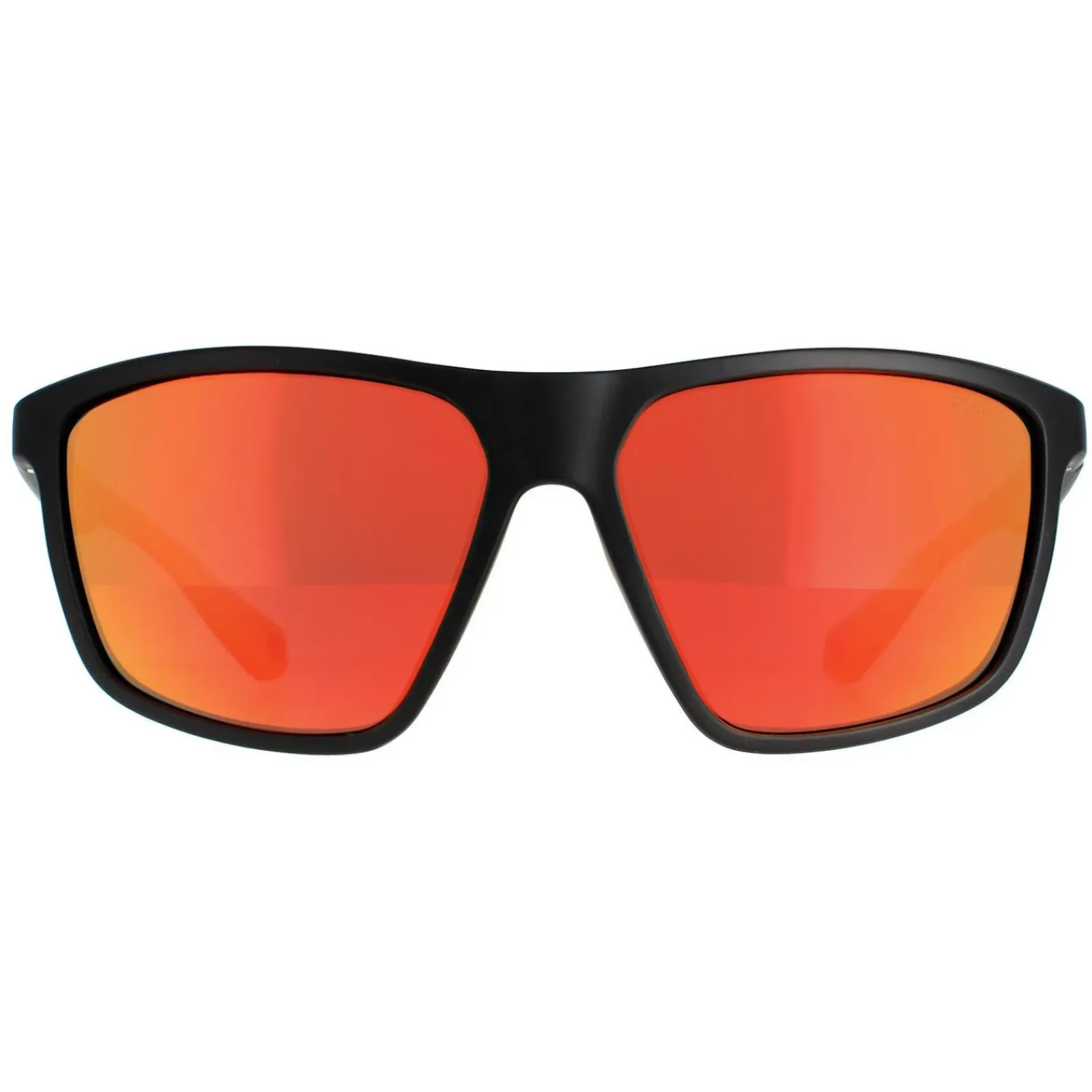 Polaroid Polarised|Wrap^Sunglasses PLD 7040/S 71C OZ Black Yellow Red Mirror Polarize