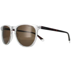 Polaroid Rectangle|Polaroid^Sunglasses PLD 4152/S 900 SP Transparent and Havana Bronze Po