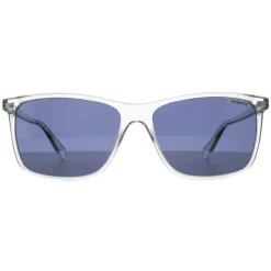 Polaroid Polarised|Rectangle^Sunglasses PLD 4137/S KB7 C3 Grey Blue Polarized
