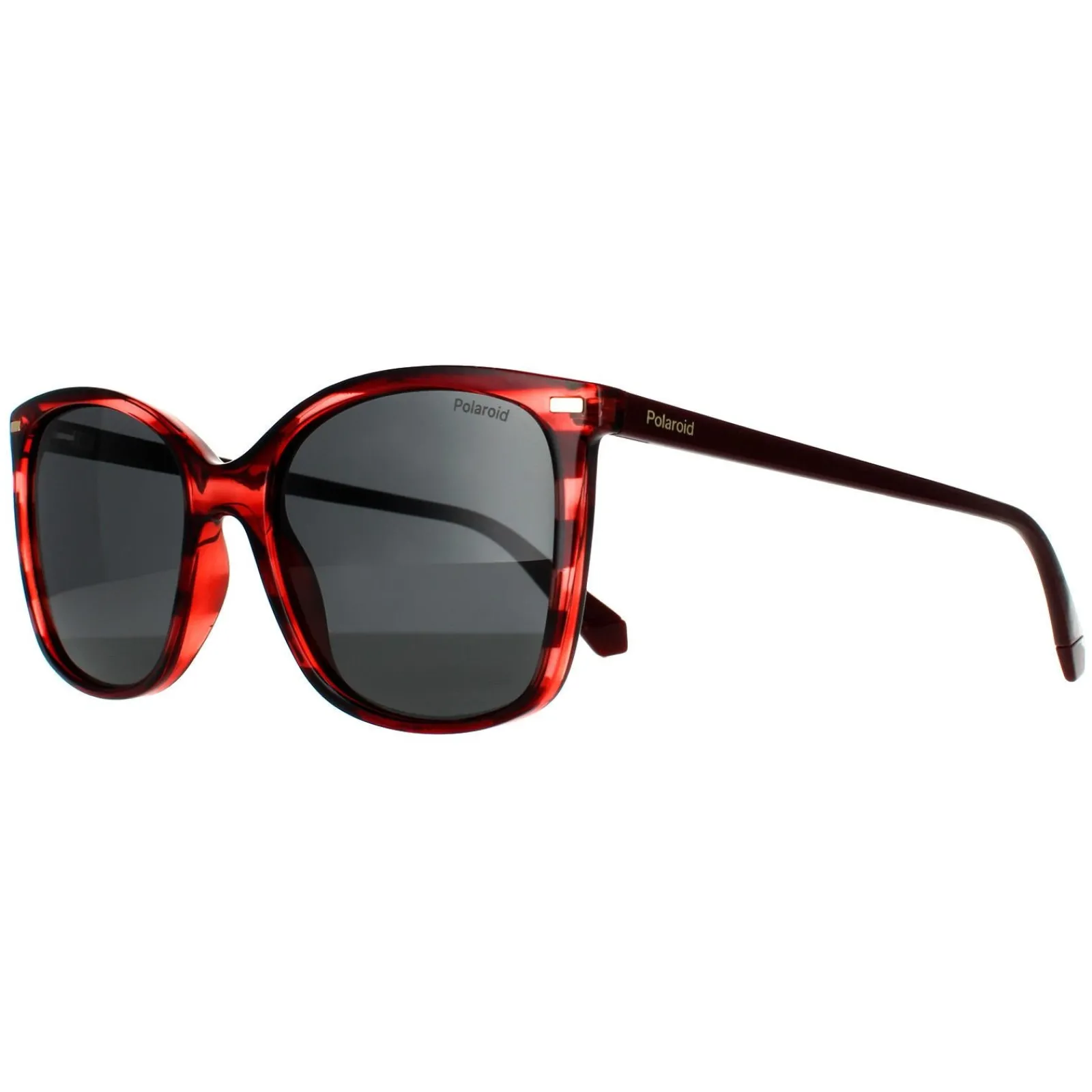 Polaroid Square|Polarised^Sunglasses PLD 4108/S 0UC M9 Red Havana Grey Polarized