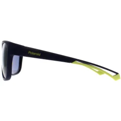 Polaroid Polarised|Square^Sunglasses PLD 7051/S FLL 7I Matte Blue Blue Polarized High C