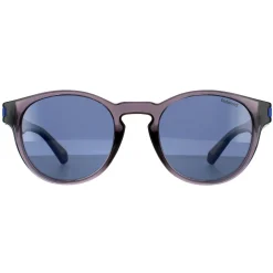 Polaroid Polarised|Polaroid^Sunglasses PLD 2124/S 09V C3 Transparent Grey Blue Polarized