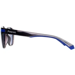 Polaroid Polarised|Polaroid^Sunglasses PLD 2124/S 09V C3 Transparent Grey Blue Polarized