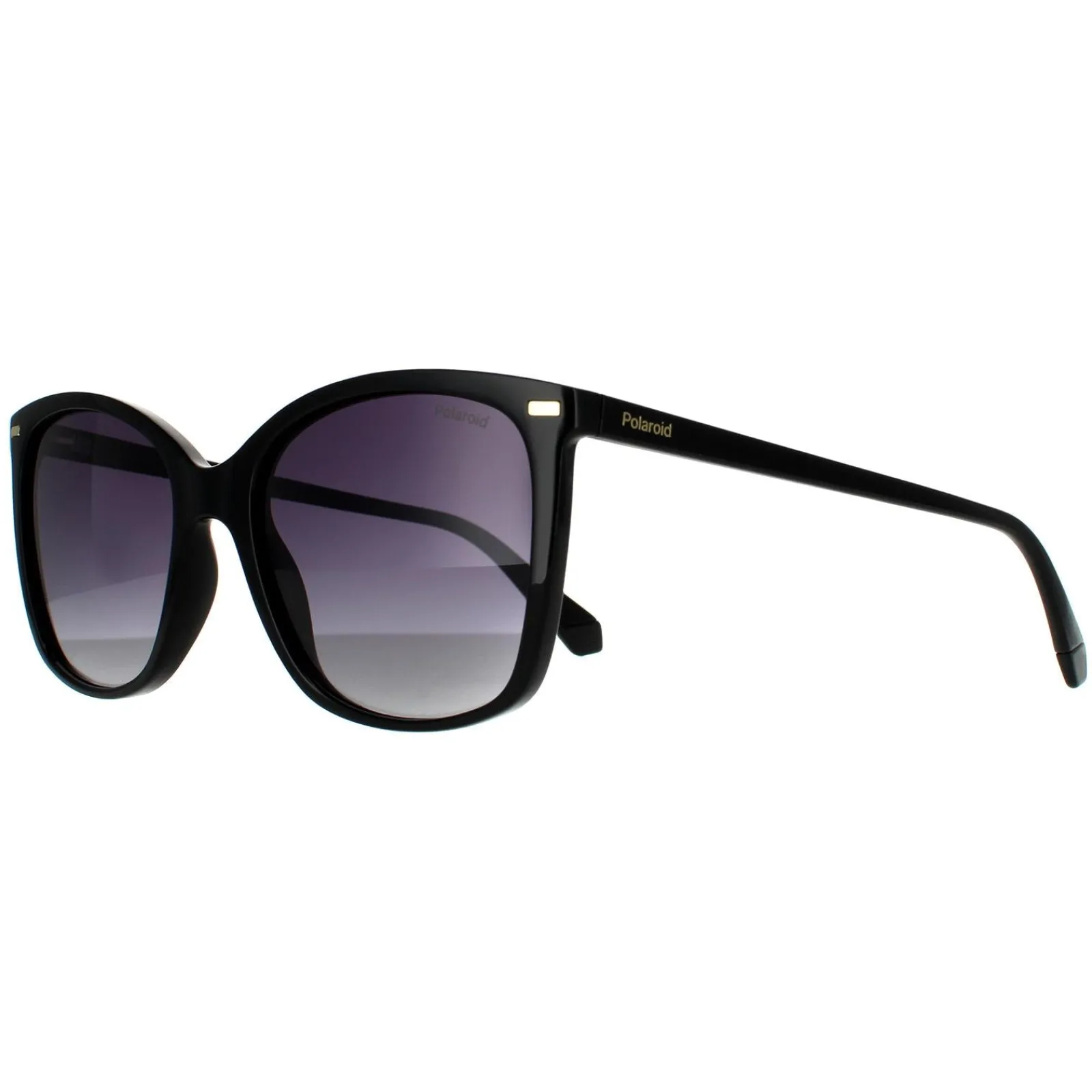 Polaroid Square|Polarised^Sunglasses PLD 4108/S 807 WJ Black Grey Gradient Polarized