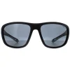 Polaroid Polarised|Rectangle^Sunglasses PLD 7049/S 003 E3 Matte Black Grey Polarized High