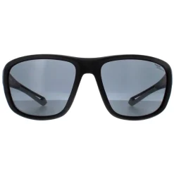Polaroid Polarised|Rectangle^Sunglasses PLD 7049/S 003 E3 Matte Black Grey Polarized High