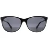 Polaroid Polarised|Cat-Eye^Sunglasses PLD 4161/S 7C5 M9 Black Crystal Grey Polarized
