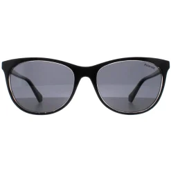Polaroid Polarised|Cat-Eye^Sunglasses PLD 4161/S 7C5 M9 Black Crystal Grey Polarized
