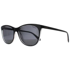 Polaroid Polarised|Cat-Eye^Sunglasses PLD 4161/S 7C5 M9 Black Crystal Grey Polarized