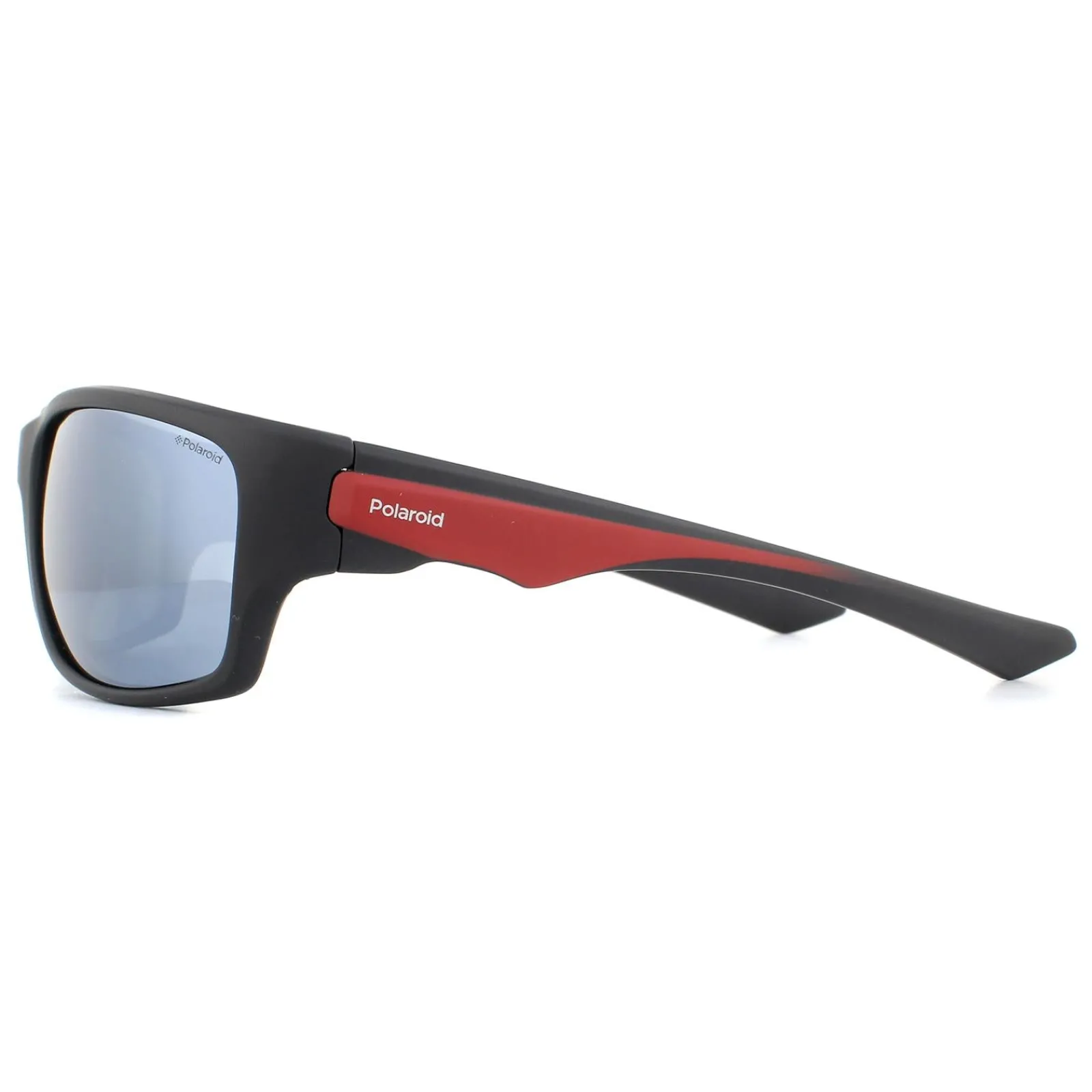 Polaroid Polarised^Sunglasses PLD 7012/S OIT EX Black Red Grey Silver Polarized