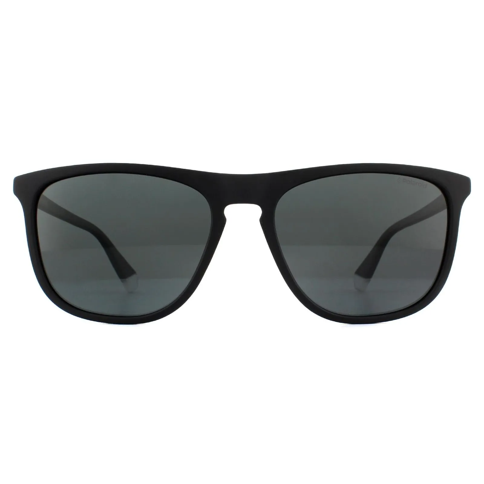 Polaroid Polarised|Rectangle^Sunglasses PLD 2092/S 003 M9 Matte Black Grey Polarized