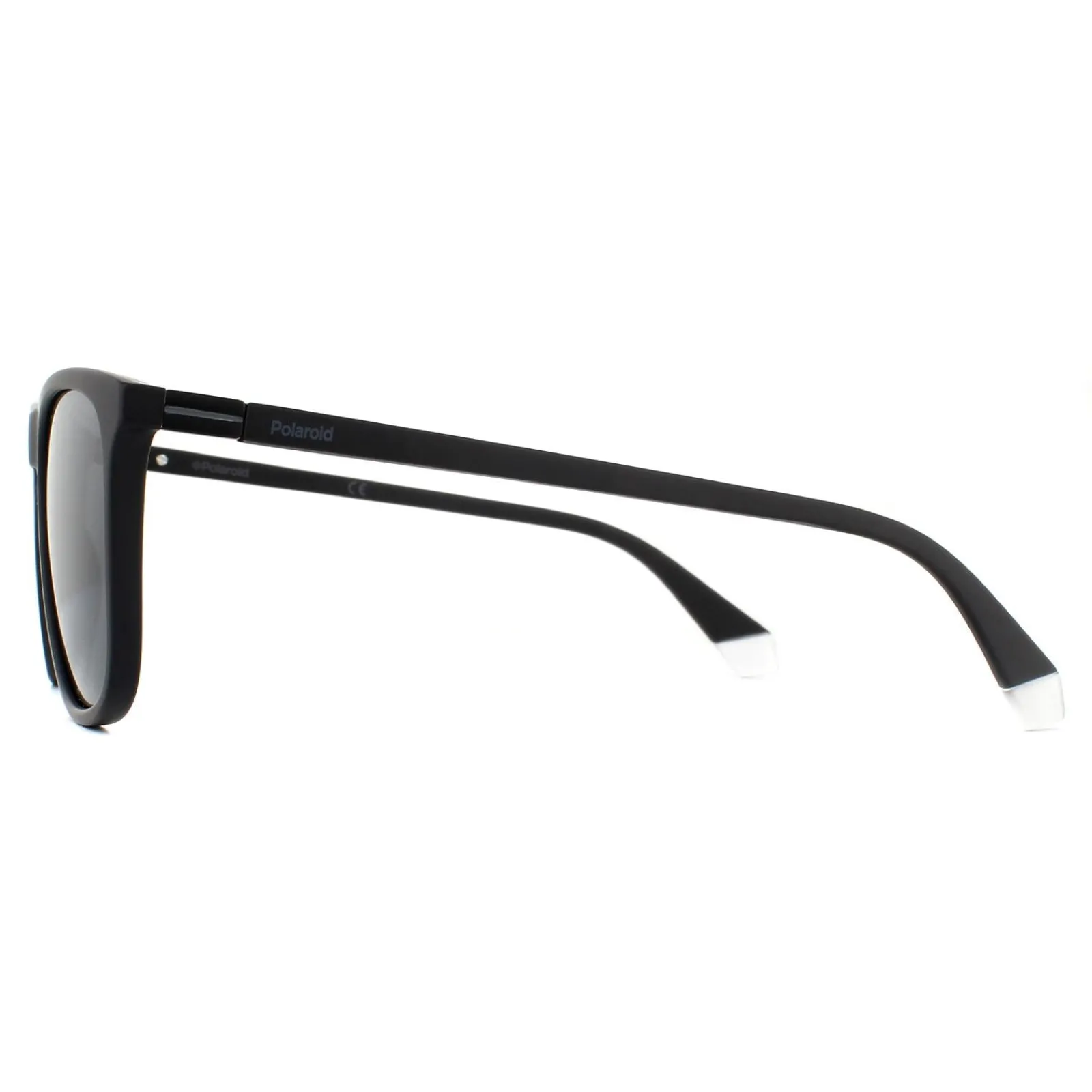 Polaroid Polarised|Rectangle^Sunglasses PLD 2092/S 003 M9 Matte Black Grey Polarized