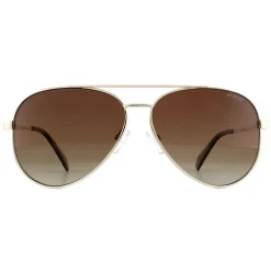 Polaroid Polarised|Aviator^Sunglasses PLD 6069/S/X J5G LA Gold Brown Gradient Polarized