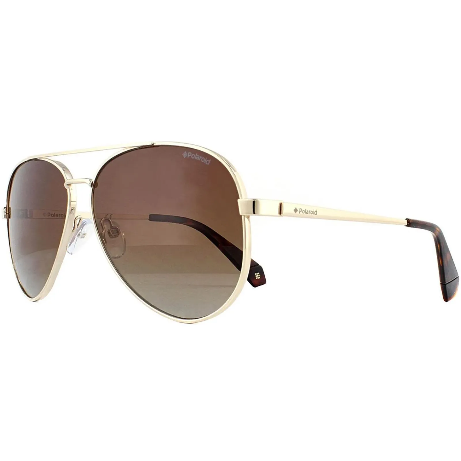 Polaroid Polarised|Aviator^Sunglasses PLD 6069/S/X J5G LA Gold Brown Gradient Polarized