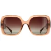 Polaroid Polarised^Sunglasses PLD 6168/S 10A LA Beige Brown Gradient Polarized