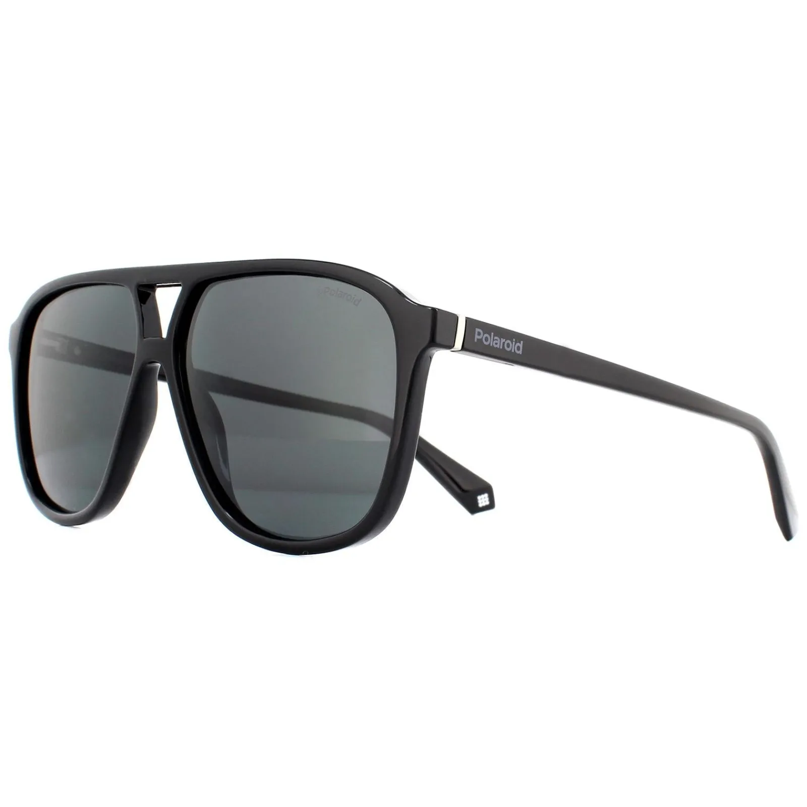 Polaroid Polarised|Aviator^Sunglasses PLD 6097/S 807/M9 Black Grey Polarized