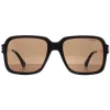 Polaroid Polarised|Square^Sunglasses PLD 6220/S/X 003 SP Black Bronze Polarized