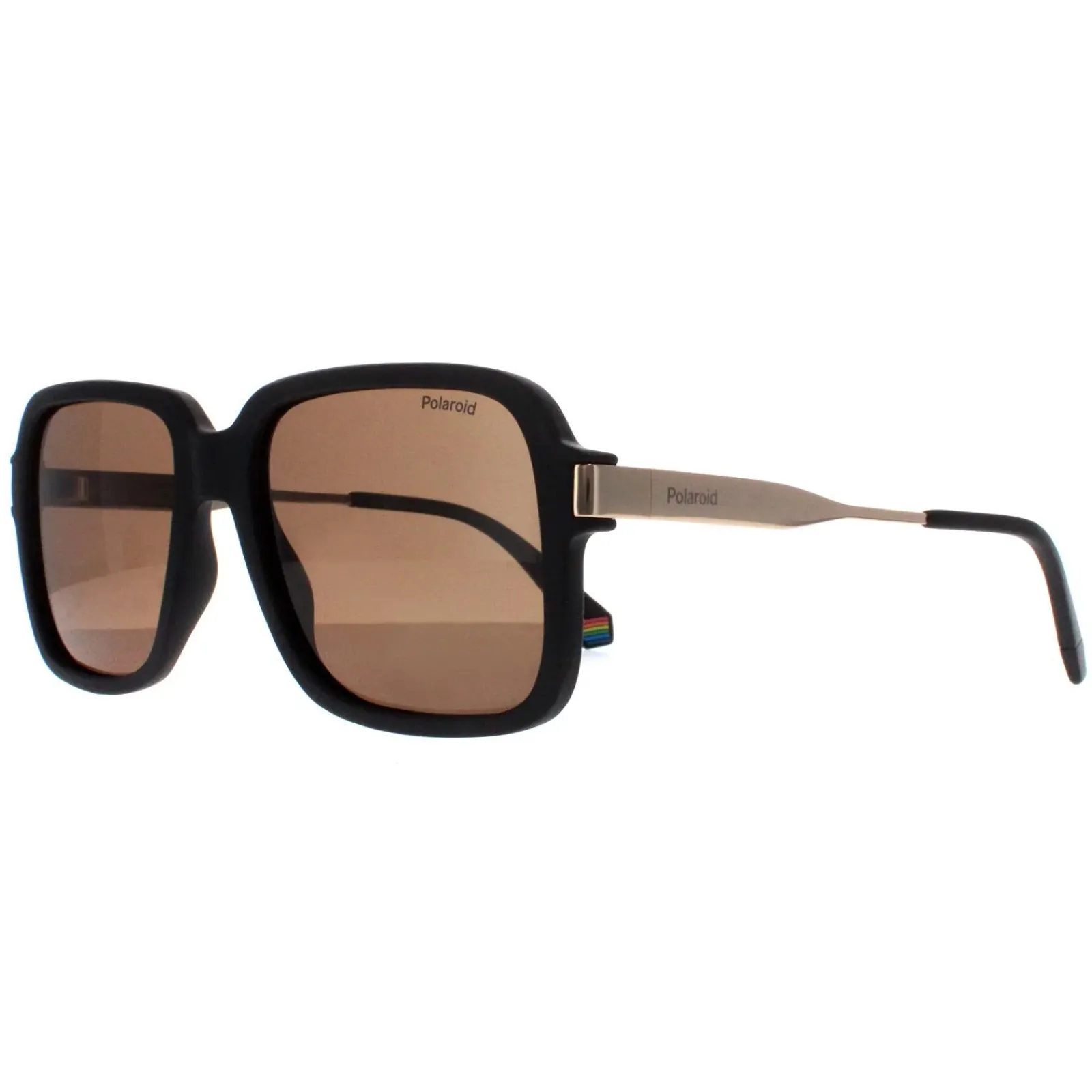 Polaroid Polarised|Square^Sunglasses PLD 6220/S/X 003 SP Black Bronze Polarized