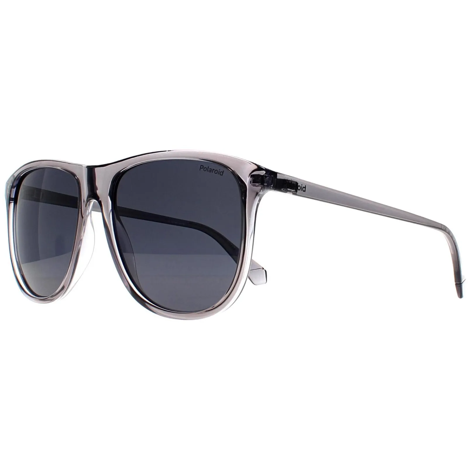 Polaroid Polarised|Square^Sunglasses PLD 4178/S KB7 C3 Transparent Grey Blue Polarized