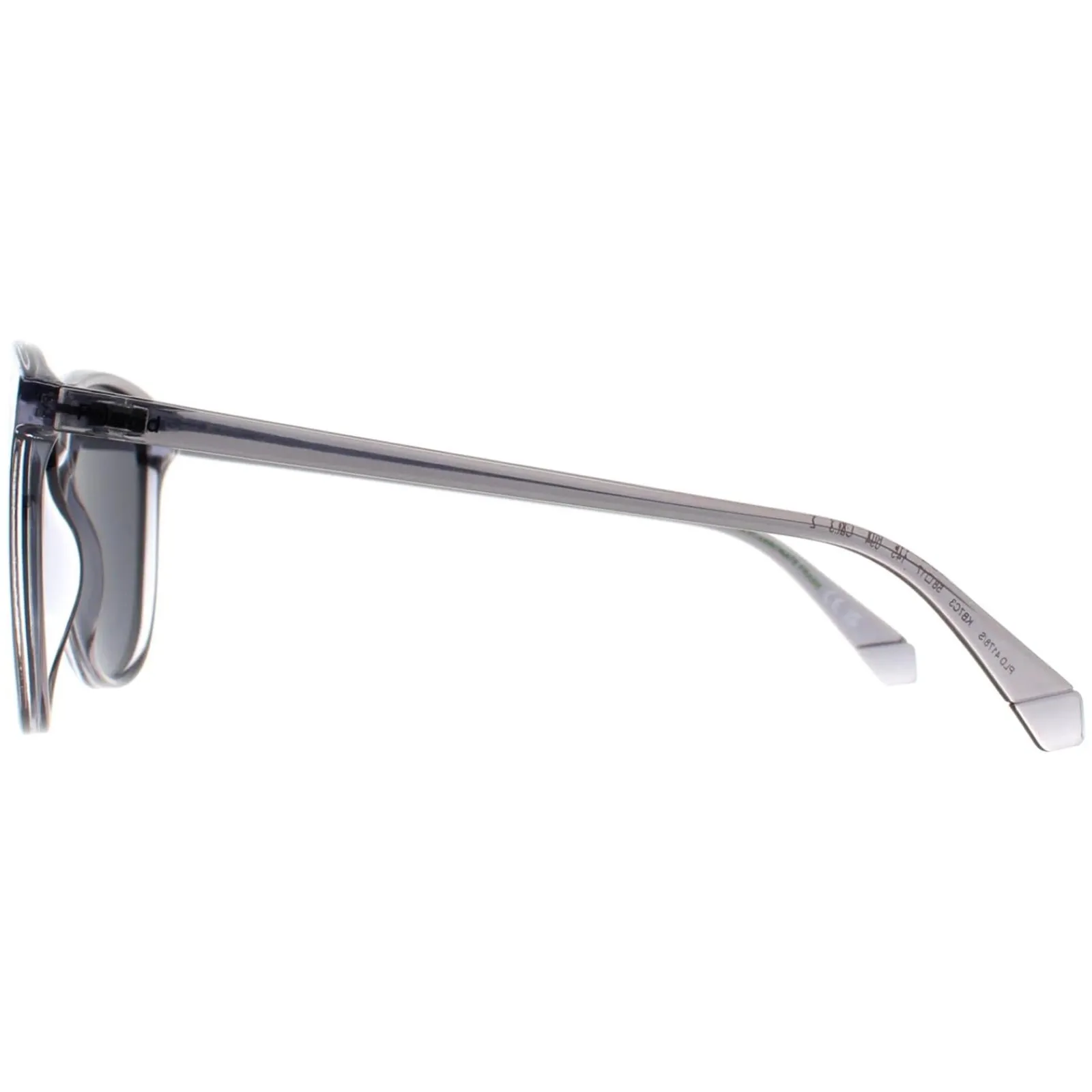 Polaroid Polarised|Square^Sunglasses PLD 4178/S KB7 C3 Transparent Grey Blue Polarized