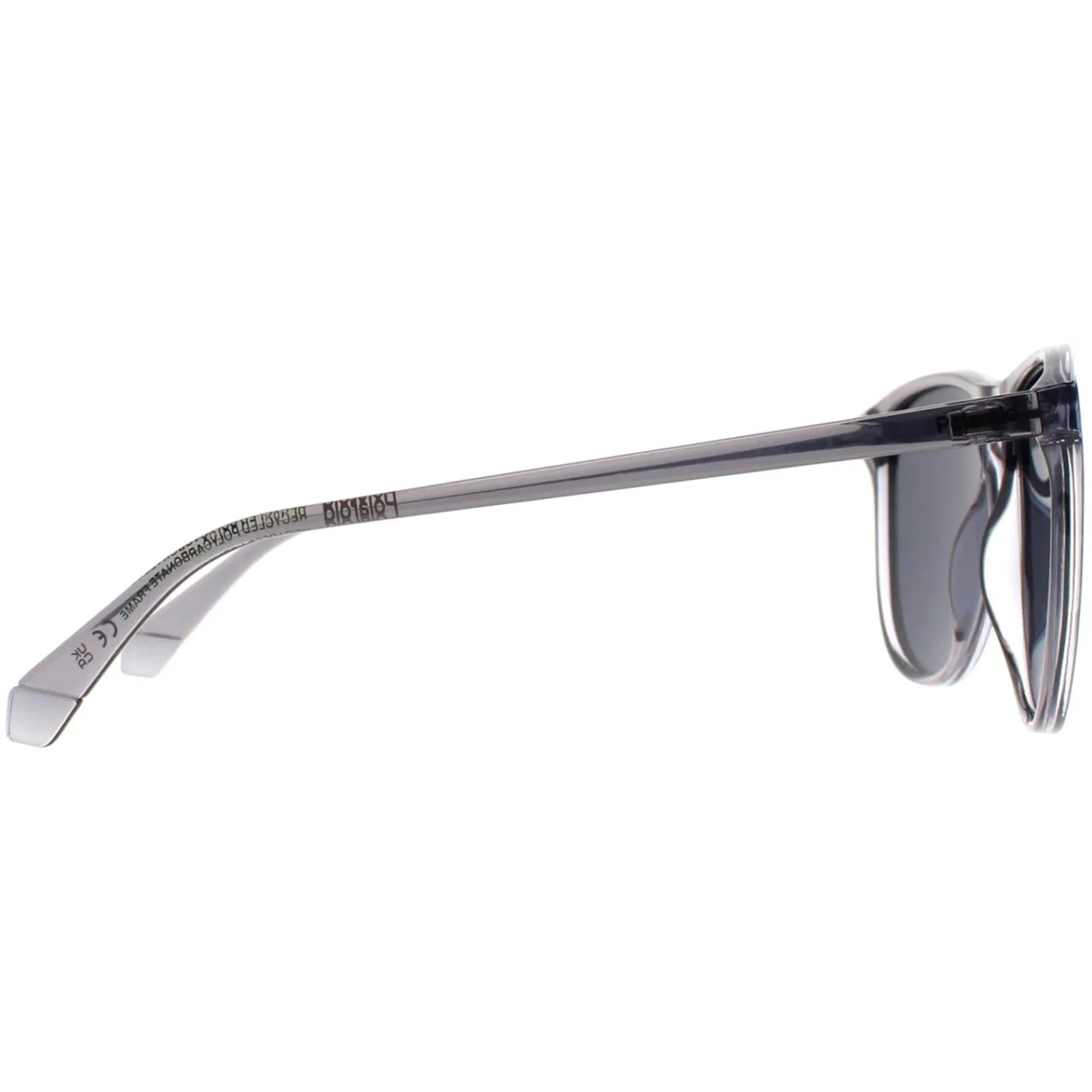 Polaroid Polarised|Square^Sunglasses PLD 4178/S KB7 C3 Transparent Grey Blue Polarized